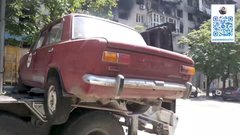 Velký úklid po 8 letech vlády nacistů v Mariupolu