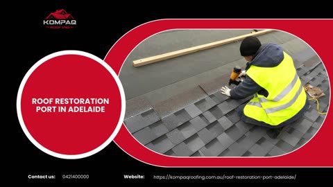 Expert Roof Restoration Port in Adelaide - Kompaq Roofing