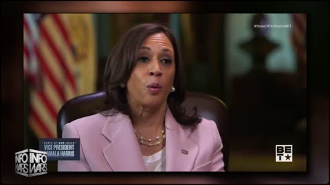 Kamala Does Blackface For BET Interview