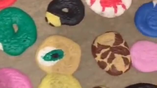 Person Makes Clay Rings and Bakes Them in Oven but They Melt and Become Blobs