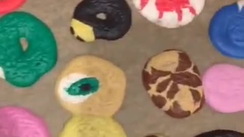 Person Makes Clay Rings and Bakes Them in Oven but They Melt and Become Blobs