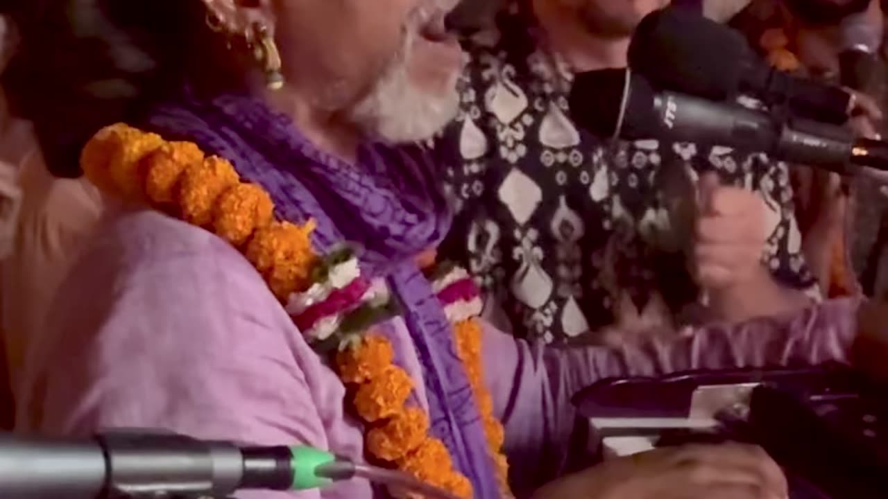 Kartik kirtan in Sri Vrindavan Dham, India November 2024