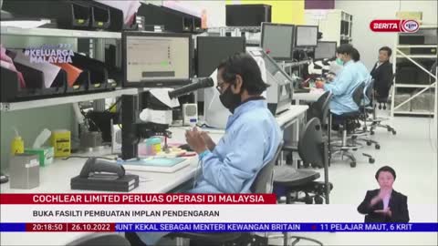 26 OKT 2022-BERITA PERDANA-COCHLEAR LIMITED PERLUAS OPERASI DI MALAYSIA