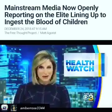 🔥💥🔥 Adrenochrome, going by another name to desensitize & dissuade the truth to public opinion...