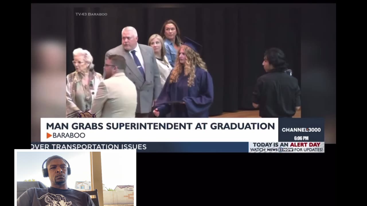 FATHER RUINS HIS DAUGHTERS GRADUATION BY RUSHING THE STAGE | BAD FATHERS ARE A DISGRACE