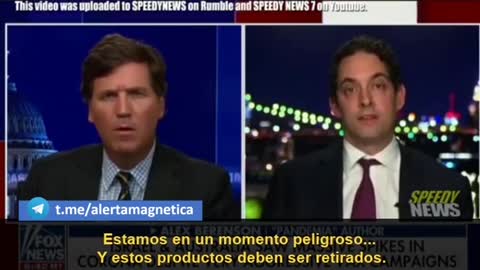 Tucker Carlson on Fox News "Las vacunas deben de ser retiradas" Plandemia Covid 19 Coronavirus