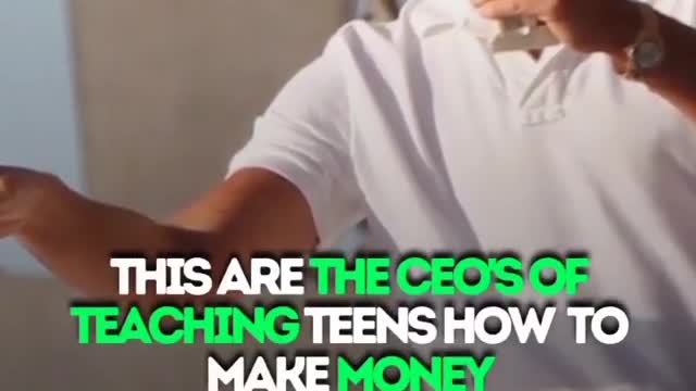 The real teachers who teach teens to make money