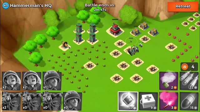Boom Beach Battles - IUTA vs HammermansHQ