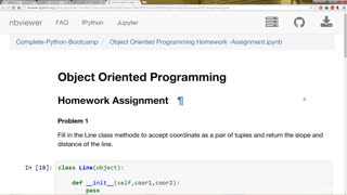 #37 python programming for beginners - OOP homework Assignment