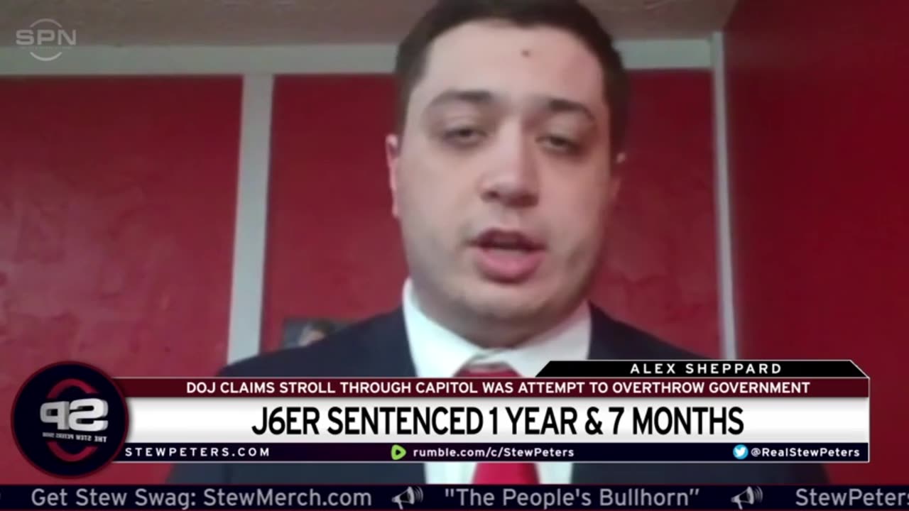 FEDS Sentence Alex Sheppard To 1 Year & 7 Months: DOJ Continues Crusade Against J6 Patriots