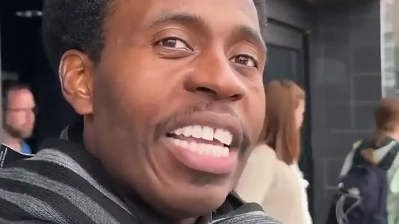 Preach it brother. Black guy is asked what his prayer for 2024