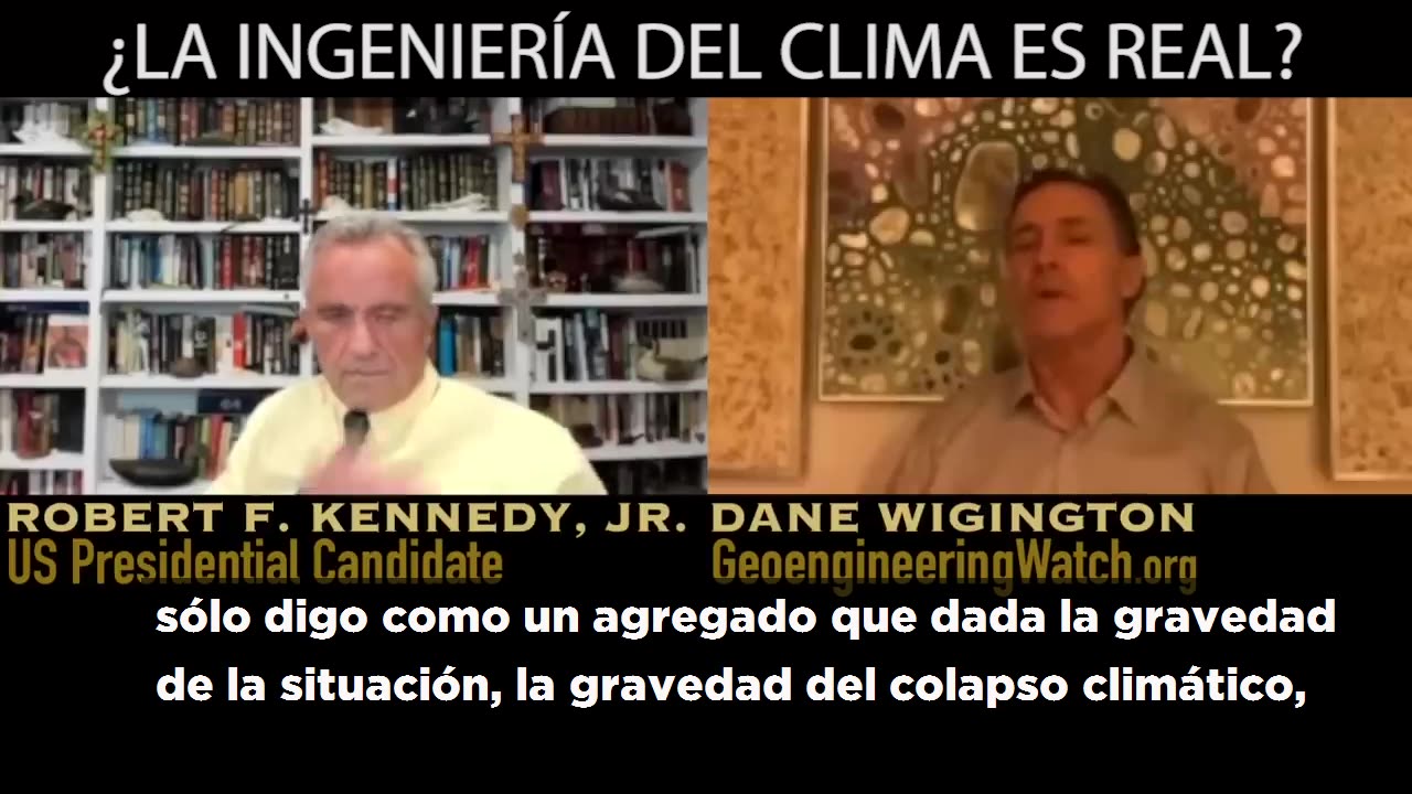 Robert F Kennedy Jr entrevista a Dane Wigington ¿Es la Ingeniería del Clima Real?