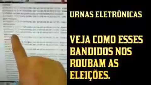 Urnas eletrônicas: veja como esses bandidos nos roubam as eleições