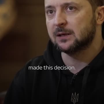 The moment Zelenskyy hears about tank delivery