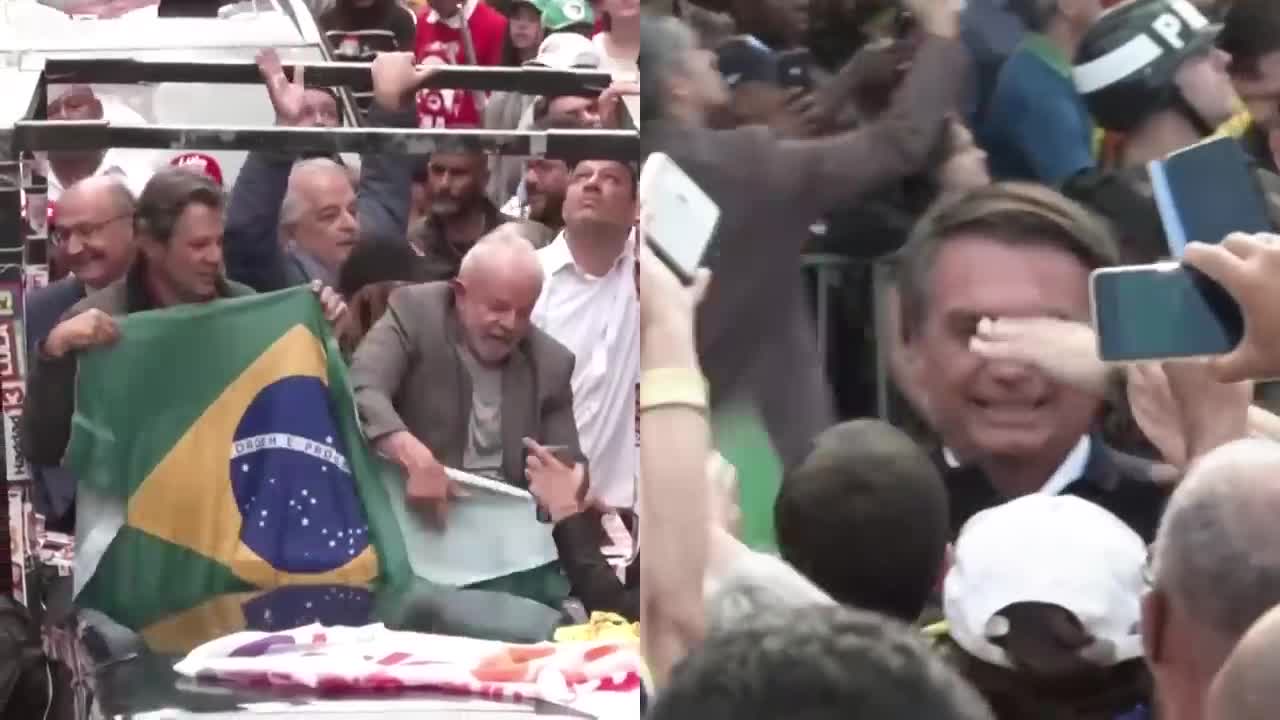 Lula e Bolsonaro vão ao 2º turno com diferença apertada