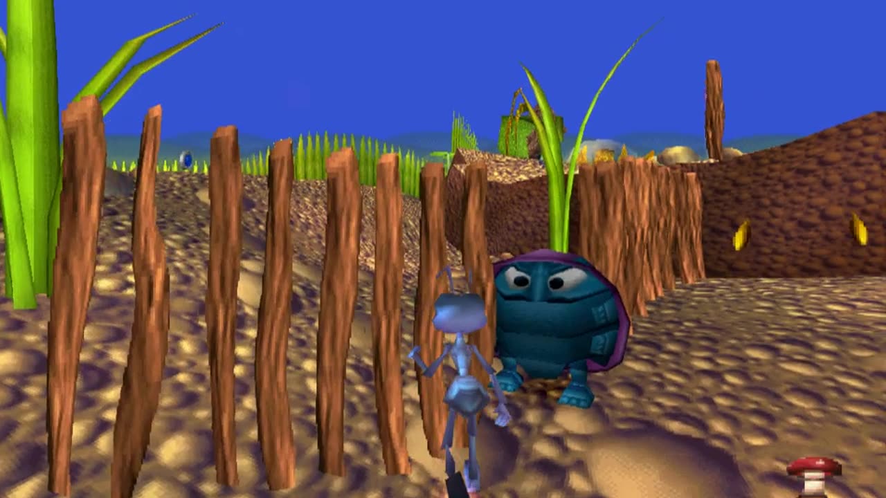 Bill Plays ePSXe - A BUGS LIFE DEMO - I FOUND THIS VIDEO IN MY external hard drive!
