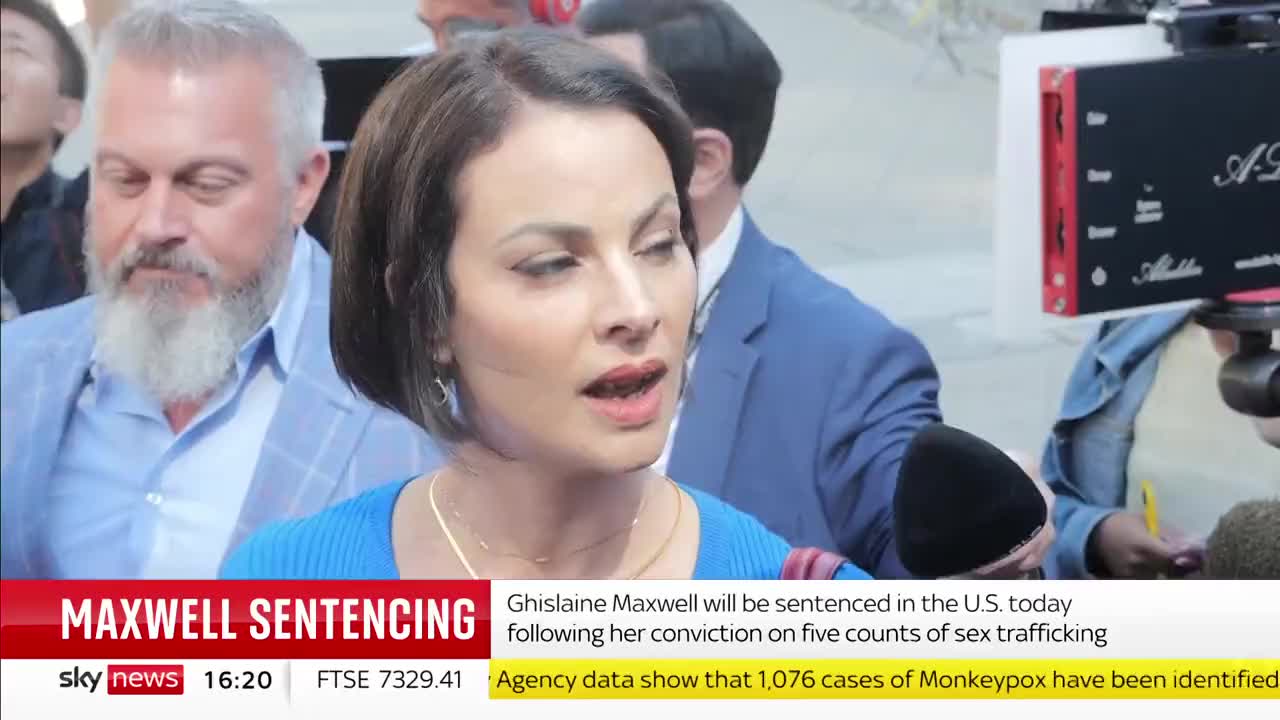 Epstein victim: "Constant stream of girls being raped over and over, Ghislaine must die in prison."