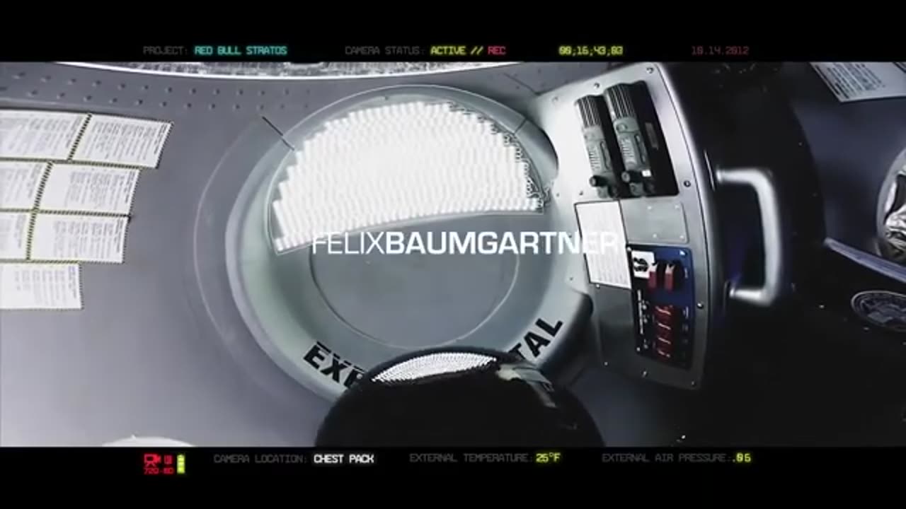 World record highest space jump Felix Baumgartner montage!