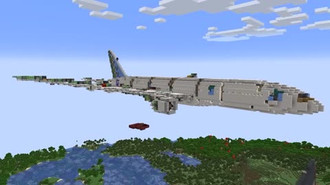 I Built An Actual Working Plane In Minecraft