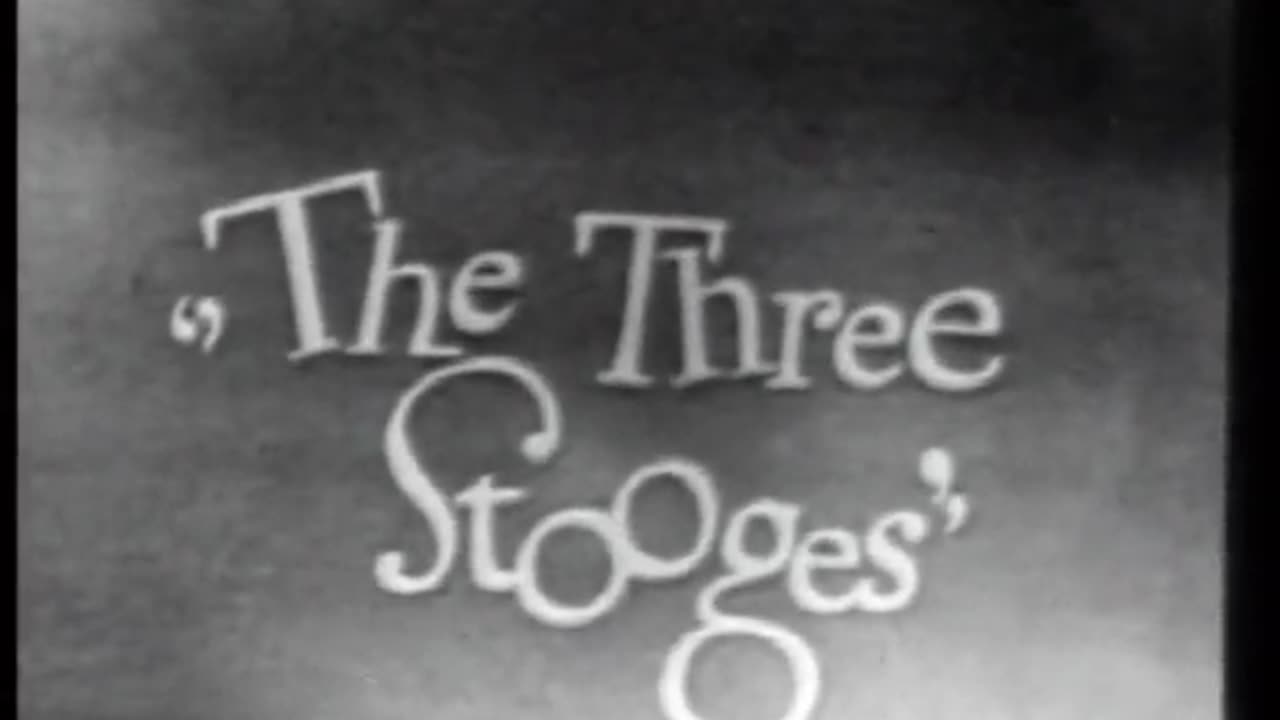 Three Stooges ... 1949 ... The failed Pilot episode that was never seen until the 1990's