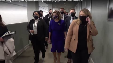 STUNNING NEW VIDEO shows Nancy Pelosi admitting her failure on January 6th!