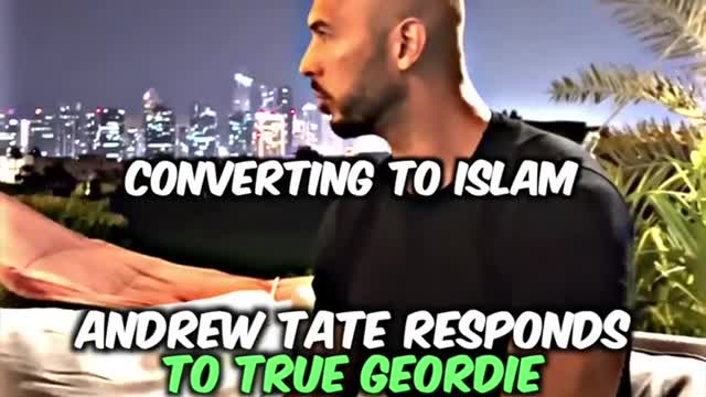 Andrew Tate's talks about True Geordie