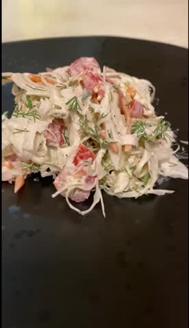 CREAMY COLESLAW SALAD- SIMPLE AND DELICIOUS