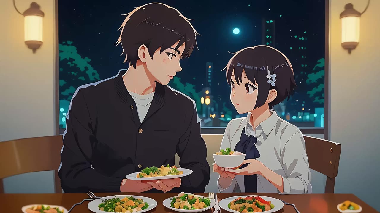 A Dreamy Date with Lofi Chibi Girl: Cozy Beats and Sweet Moments