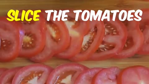 50-Second Recipe Tasty Caprese Salad