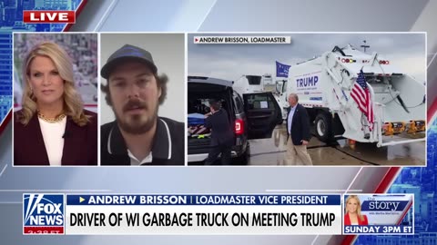 Trump’s Garbage Truck Driver on his Encounter with the Republican Candidate