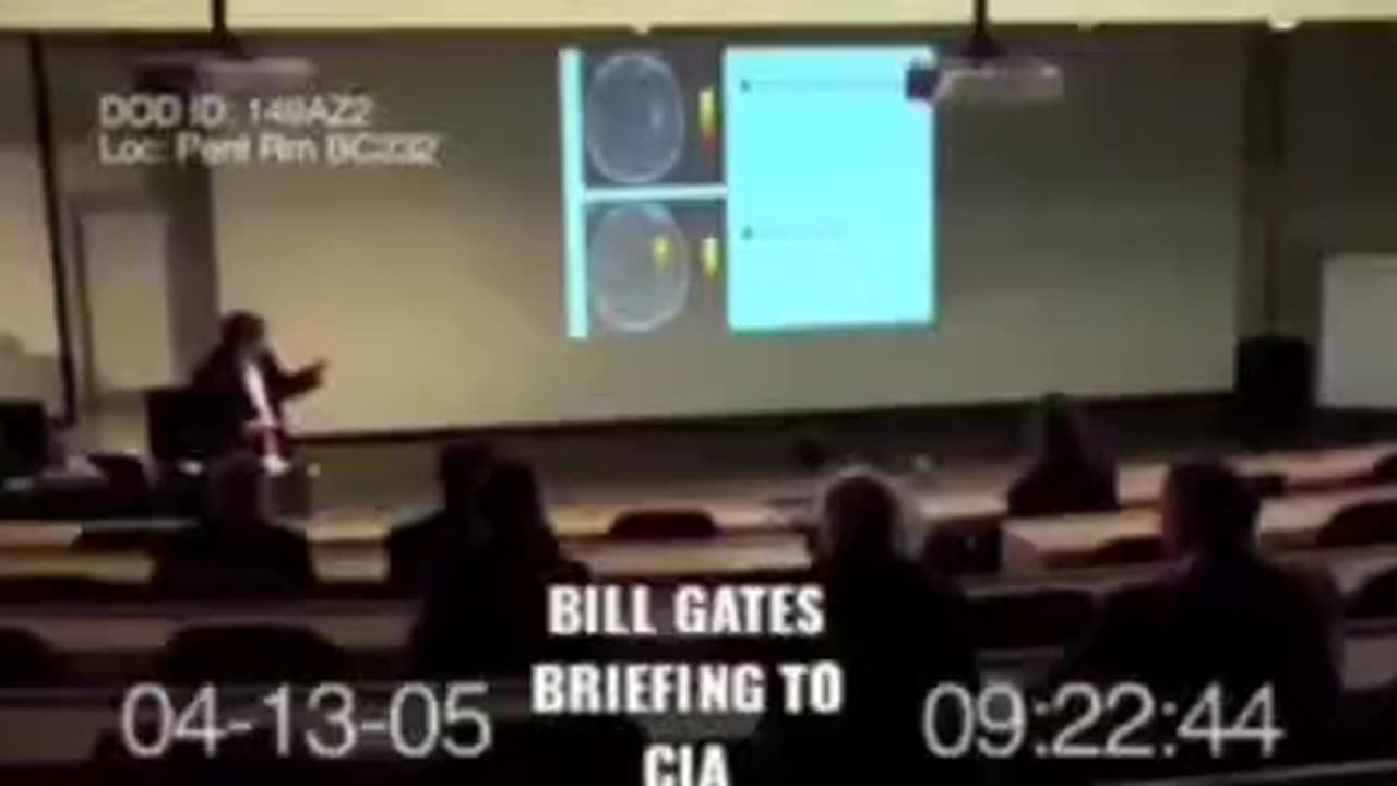 Presentación secreta de la CIA...
