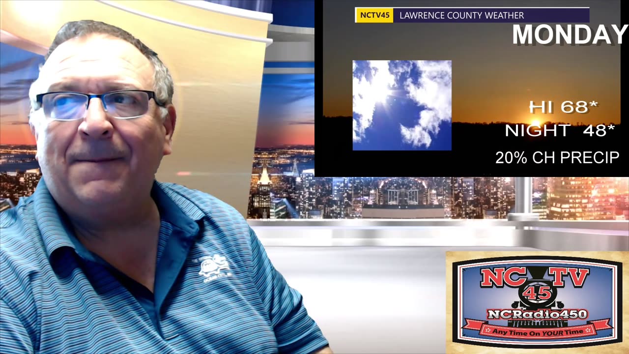 NCTV45 LAWRENCE COUNTY 45 WEATHER SUNDAY APRIL 7 2024