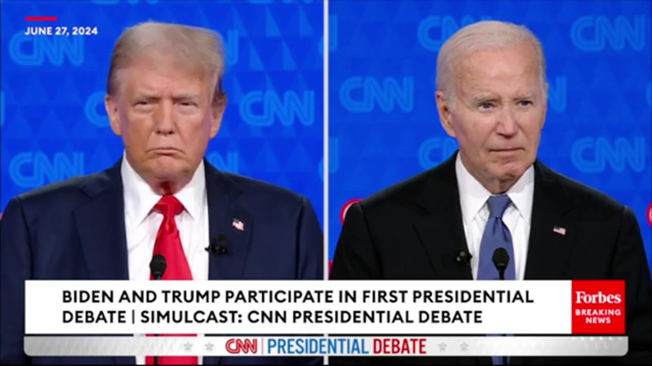 Trump Reacts To Biden's 'We Finally Beat Medicare' Gaffe