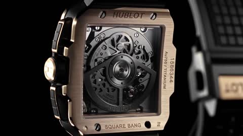 Hublot - Square Bang Unico King Gold