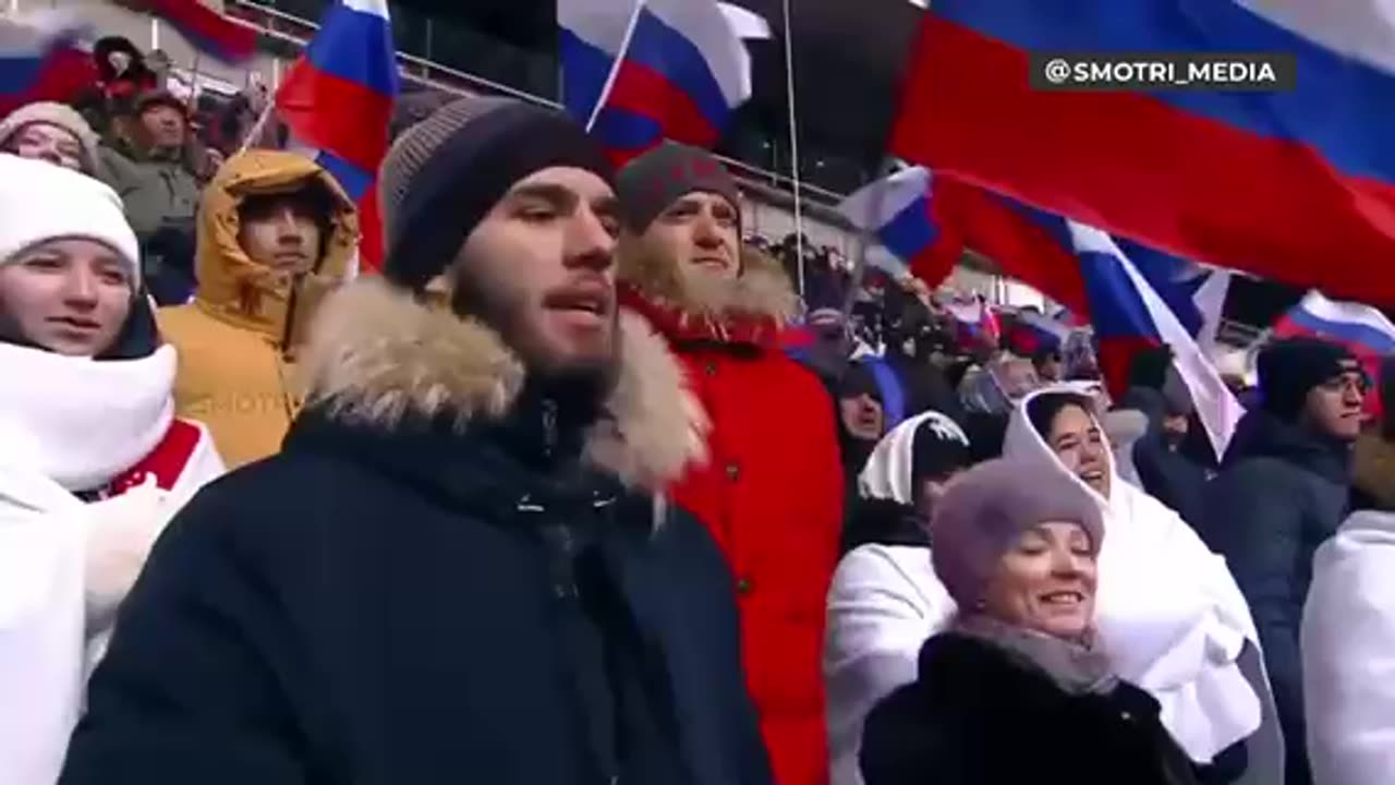 Russian Military Support Ceremony