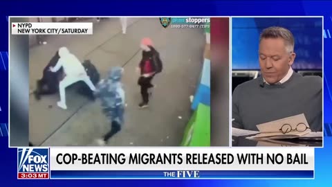 ‘The Five’ reacts to ‘shocking’ video of migrants beating NYPD officers.