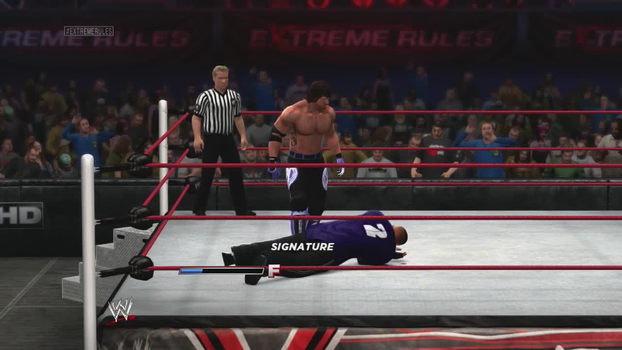 Dman4Life Plays - WWE 2K14: Challenge of the Phenominal One Part 5: Full Heel at Extreme Rules