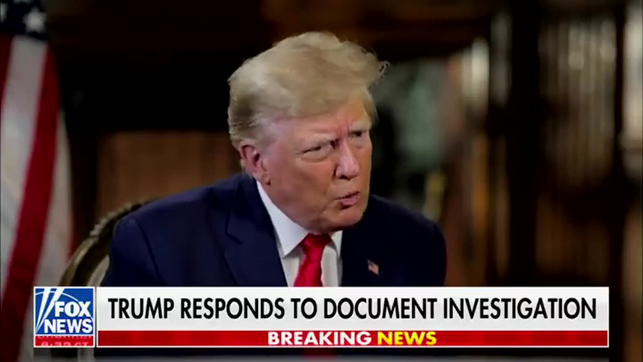 President Trump has tape of the FBI raid on Mar-A-Lago: "It is terrible the way they treated ...