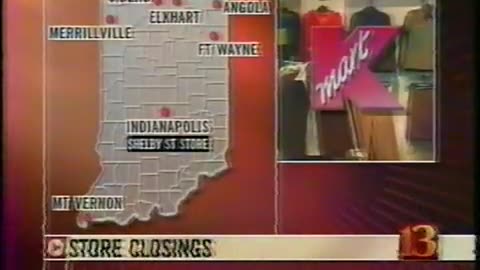 March 8, 2002 - Kmart Announces Store Closings