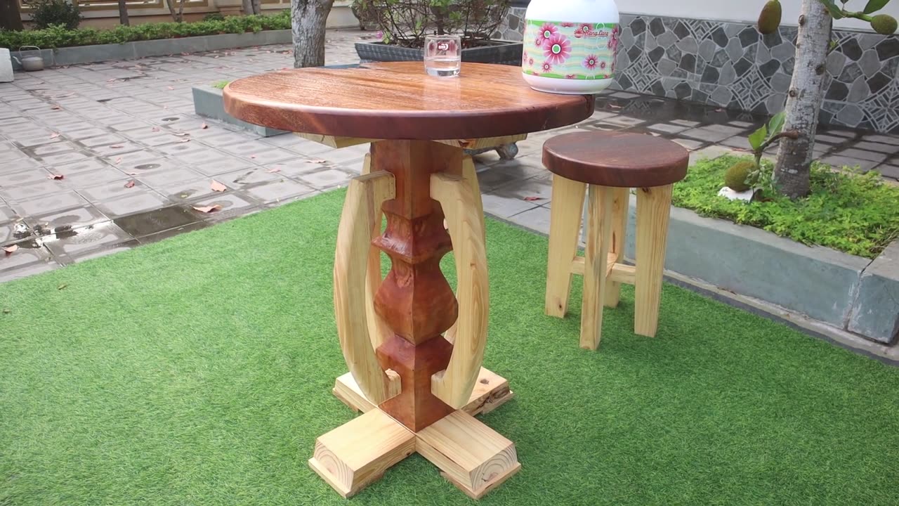 Process Production Dry Tree Stumps Very Dangerous But Results Are Excellent DIY Woodworking Master