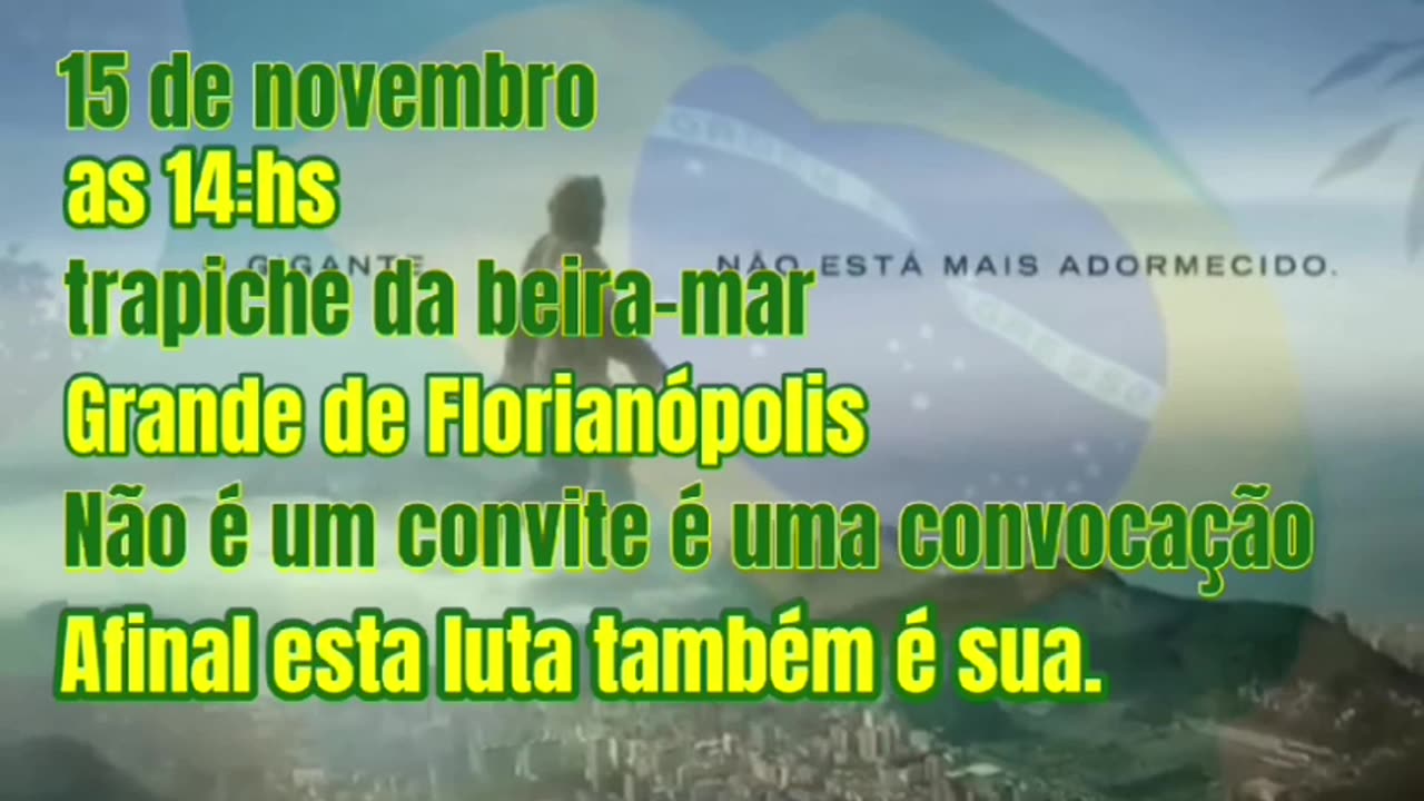 15 de novembro, aí vamos nós🇧🇷