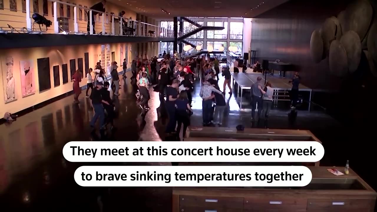 These Germans are trying to dance the cold away amid Europe's energy crisis