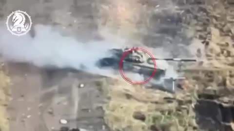 Video of how the Russians fired at their own soldiers from the Solntsepek.