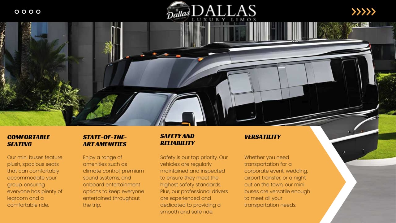 Discover the Ultimate Mini Bus Rental Experience in Dallas with Dallas Luxury Limos