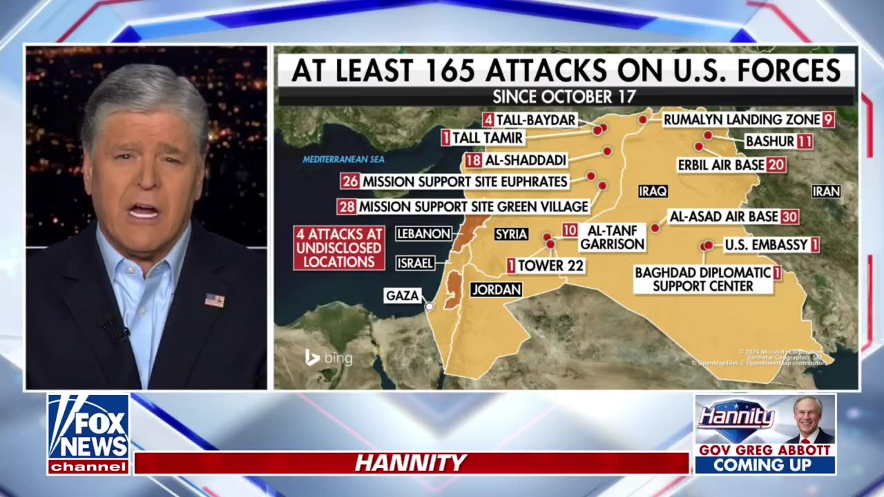 Attack On U.S Soldiers Was Preventable If Not For Biden's Weak Leadership: Hannity