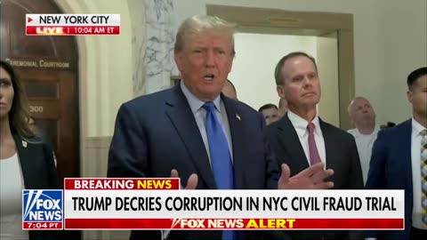 trump arrives at nyc courthouse for civil trial