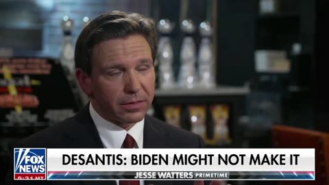 Gov. DeSantis: "Biden's got huge problems ... Harris is his impeachment insurance.