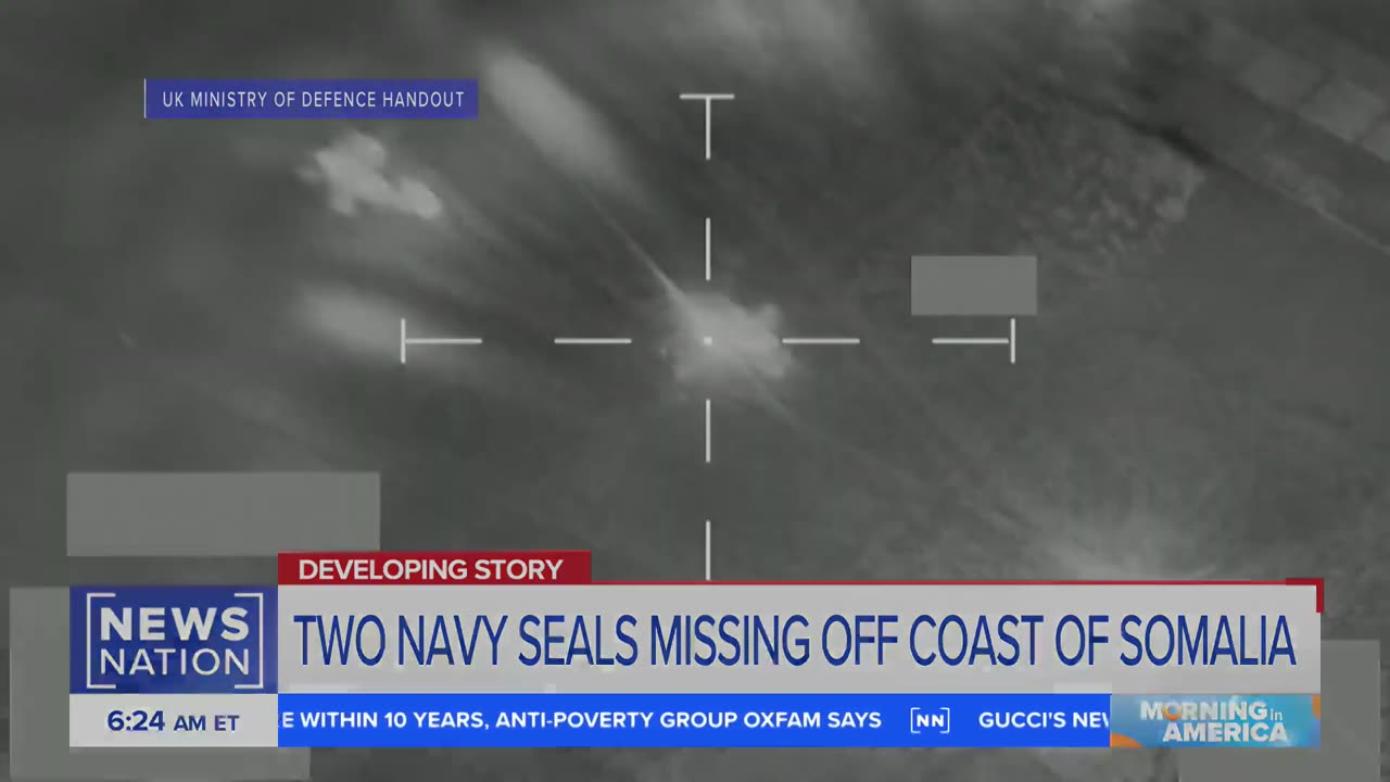 Search, rescue efforts continue for two Navy SEALs in Gulf of Aden