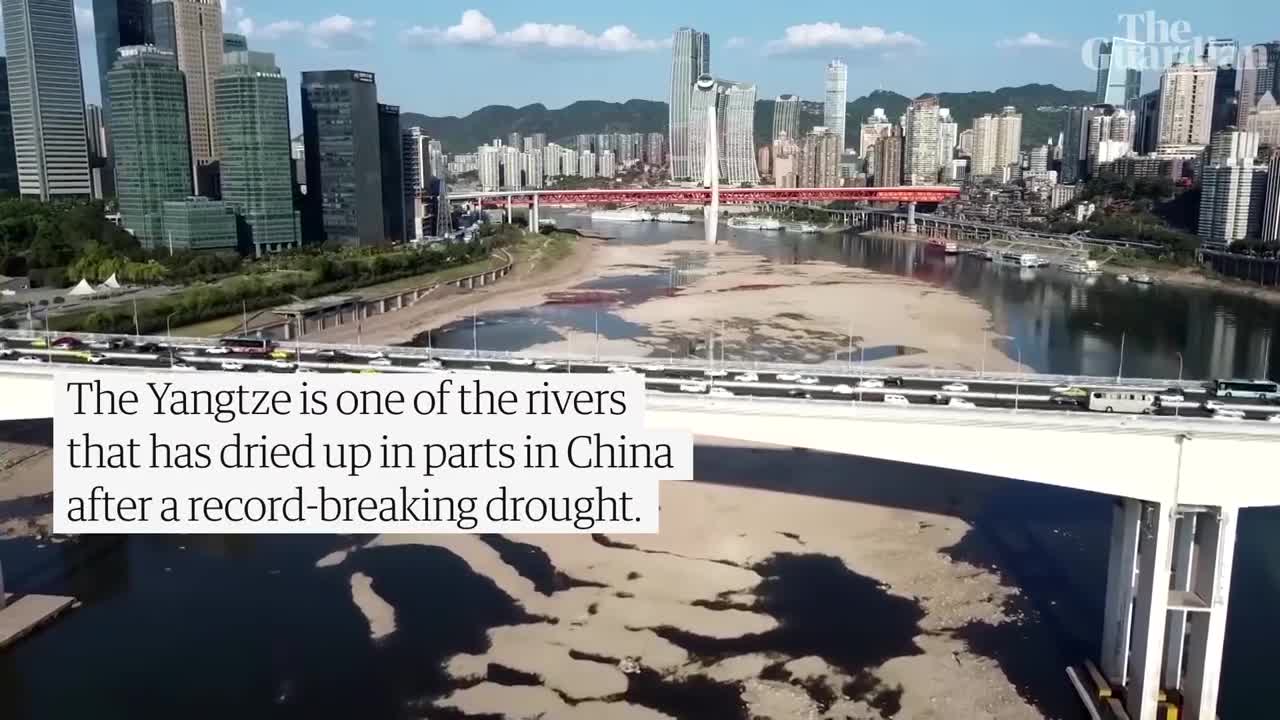 China_ world’s third largest river dries up in drought