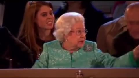 Never forget when the queen was excited to see some cows